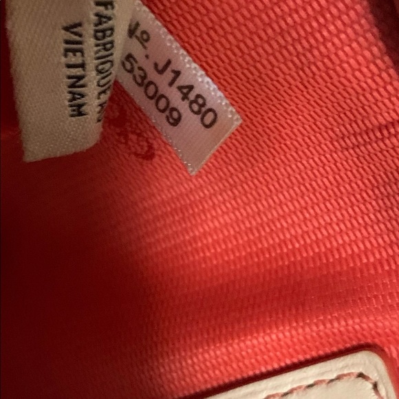 Coach Wristlet with Coral Accents - Picture 4 of 4